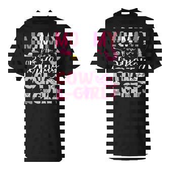 Mommy Of The Birthday Cowgirl Rodeo Party B-Day Girl Party T-Shirt | Mazezy