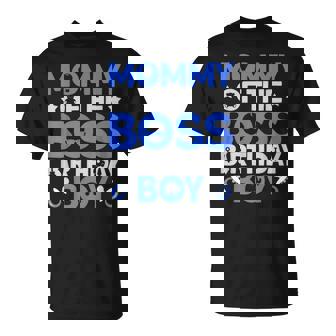 Mommy Of The Boss Birthday Party Outfit Like A Boss Mommy T-Shirt - Thegiftio