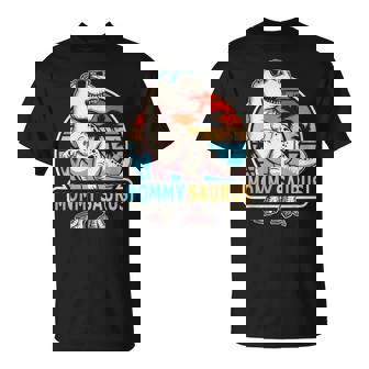 Mommy Saurus Dinosaur Family Matching Mother's Day T-Shirt - Monsterry