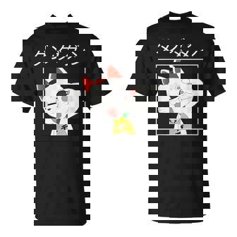 Momo Ayase Turbo Granny Ken Takakura White Anime Cute Cat T-Shirt - Thegiftio UK
