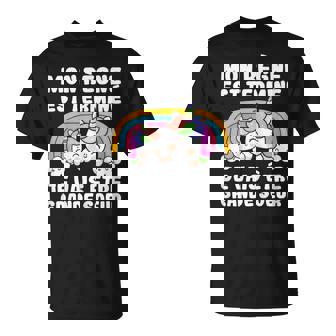 Mon Règne Est Terminéais Etre Grandeoeur Licorne Cadeau T-Shirt - Cadeauxyz