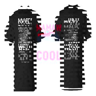 Monster Mamaw Wheelie Cool Monster Truck Mamaw Grandma T-Shirt - Monsterry
