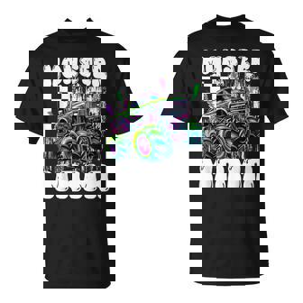 Monster Truck Mom Mama Of The Birthday Boy Family Matching T-Shirt - Monsterry