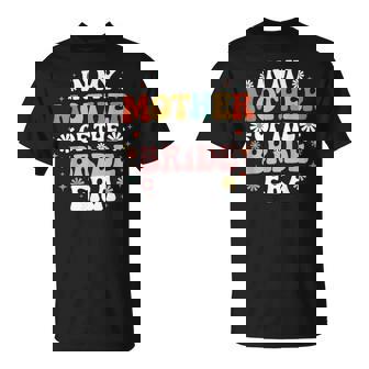 In My Mother Of The Bride Era Retro Wedding Mom Floral T-Shirt - Thegiftio
