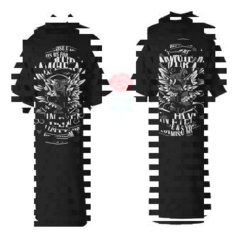 Mother In Heaven Love And Miss You Mom Memorial T-Shirt | Mazezy