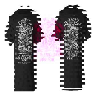 Motherhood Is Kingdom Work Christian Mom Pink Tie Dye Style T-Shirt - Monsterry