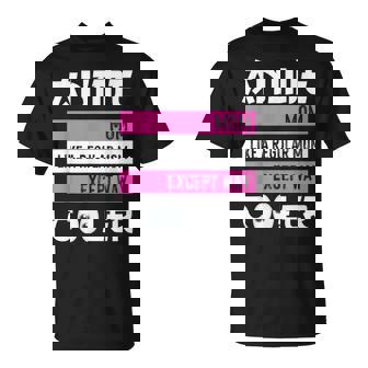 Mother's Day Anime Mom Except Way Cooler Anime Otaku T-Shirt | Mazezy