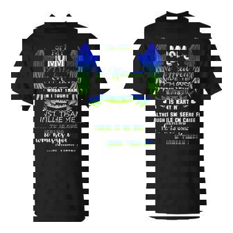 Mother's Day Father's Day For My Mom In Heaven I Hide My Tears When I Say Your Name Small Black T-Shirt | Mazezy
