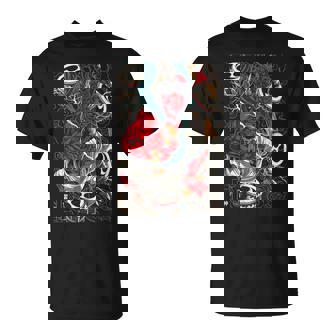 Motif Japonais Tokyo Raijin D'inspiration Asiatique Rétro 80 T-Shirt - Cadeauxyz