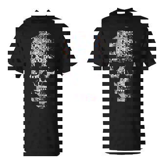 Motivo Calavera Ilustración Arte Calavera Camiseta unisex - Regaloses