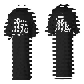 Mr Mrs De Regalo De Boda Para Parejas Recién Casadas Camiseta unisex - Regaloses