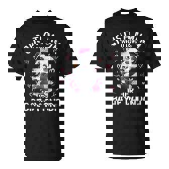 Mum Panda Love Just A Mum Who Loves Her Baby Panda T-Shirt - Monsterry
