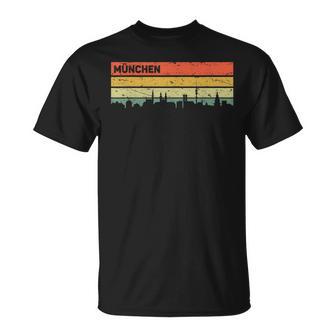 München Intagekylinetadt Deutschland Bayern T-Shirt - Geschenkecke