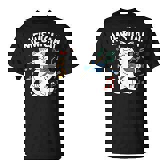 Músico Gato Divertido Gatito Tocandoiolín Instrumento Musical Camiseta unisex - Regaloses