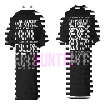 My Favorite People Call Me Auntie 母の日シャツ Tシャツ - Kawaiitshirt