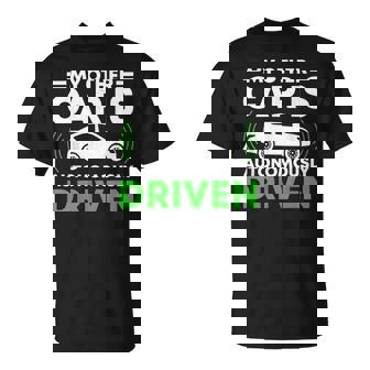 My Other Car Is Autonomally Drived Tech ユーモア Tシャツ - Kawaiitshirt