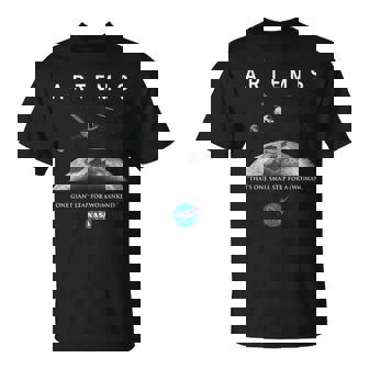 Nasa アルテミス オリオン ムーン インシグニア ミートボール ロゴ Tシャツ - Kawaiitshirt