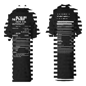 Natsumi 栄養成分表示 Tシャツ - Kawaiitshirt