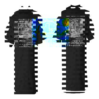 Nerdy 星月夜 フィボナッチ ゴールデン スパイラル 数学の先生 Tシャツ - Kawaiitshirt