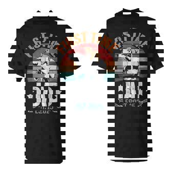 New Dad & Baby Bear First Father's Day Est 2025 T-Shirt - Monsterry
