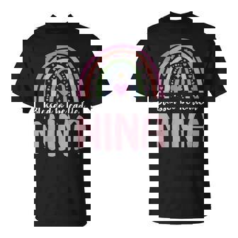 Nina For Grandma Blessed Nina T-Shirt - Thegiftio UK