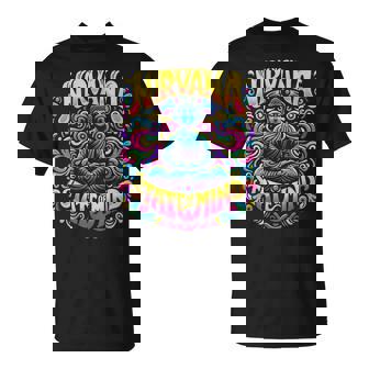 Nirvanatate Of Mind 瞑想 面白いグラフィックtシャツ Tシャツ - Kawaiitshirt