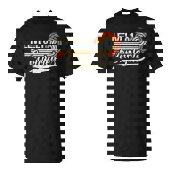 Nivel 1 Completa 1Er Aniversario De Bodas Para Esposo Esposa Camiseta unisex - Regaloses