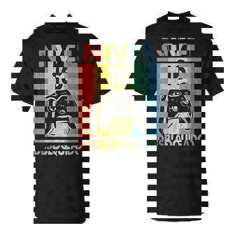 Nivel 16 Desbloqueado Gamer 16 Años Niño Nivel 16 Unlocked Camiseta unisex - Regaloses