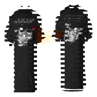 No Cat No Life サビ猫ver 猫好き かわいい Tシャツ - Kawaiitshirt