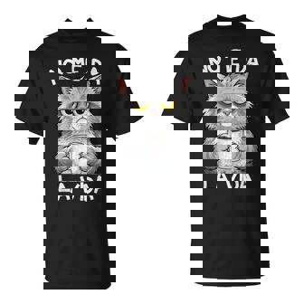 No Me Da Laida Gato Hombre Divertida Graciosa Ropa Camiseta unisex - Regaloses
