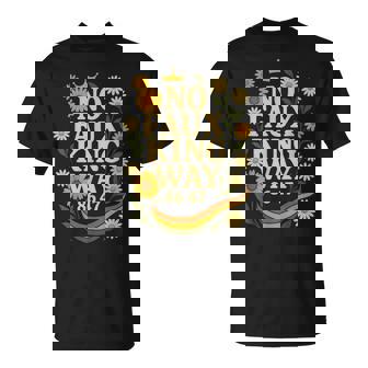 No Faux King Way 8647 Resist 70S Retro Floral Womens T-Shirt | Mazezy
