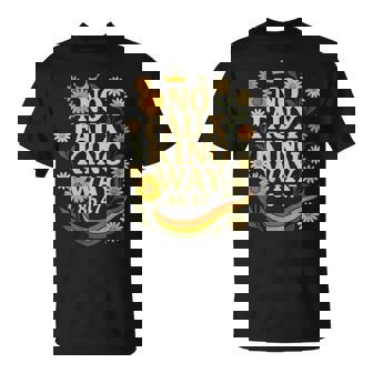 No Faux King Way 8647 Resist 70S Retro Floral Womens T-Shirt | Mazezy