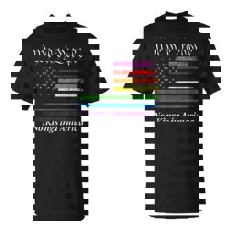 No Kings In America We The People Us Flag T-Shirt - Monsterry