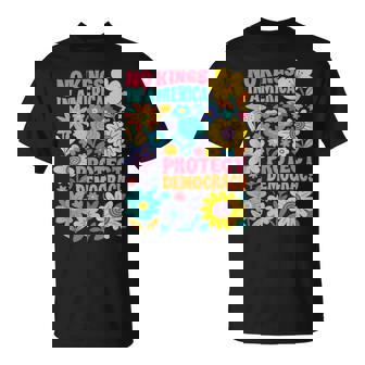 No Kings In America Protest Democraty No Kings Since 1776 T-Shirt | Mazezy