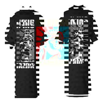 No Kings In America T-Shirt | Mazezy