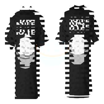 No Rice No Life おかしいご飯、アジア料理 Tシャツ - Kawaiitshirt