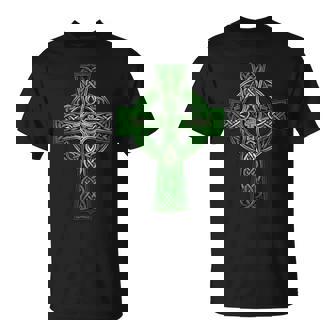 Nœud De Croix Celtique Irlandaisainte Trinité Chrétienne Celte Écossais T-Shirt - Cadeauxyz