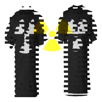 Nuclear 警告 放射線 危険 サイン 放射線活動 Tシャツ - Kawaiitshirt