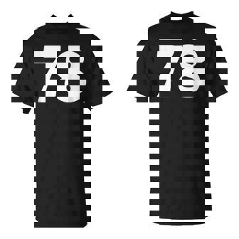 Number 78 、Eventy-8 ジャージ スポーツ 誕生日 Tシャツ - Kawaiitshirt