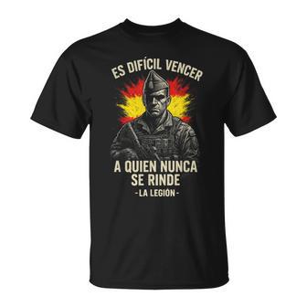 Nuncae Rinde Legión España Militar Honor Patriota Camiseta unisex - Regaloses