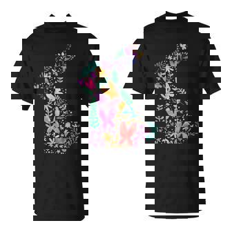 Oeufs De Lapin De Pâques Pour La Chasse Fleurs Pour T-Shirt - Cadeauxyz