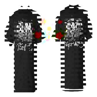 Ohana Means Family ハワイ ハイビスカス 花 70年代 レトロ ハワイアン Tシャツ - Kawaiitshirt