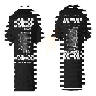 Oiia Oiia スピニング インターネット ミーム 猫 ユーモラス 面白い ブレイン Tシャツ - Kawaiitshirt