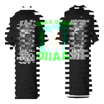 Oiiaa Oiiaa 猫 脳腐 ウイルス スピニング 猫 ミーム Tシャツ - Kawaiitshirt