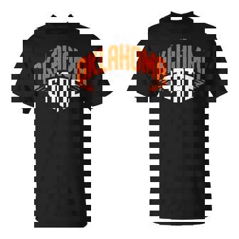 Oklahoma State And Usa Retro Vintage For American T-Shirt | Mazezy