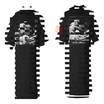 Old School Authentique Tatouage Japonais Kanagawa La Grandeague T-Shirt - Cadeauxyz