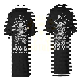 One Hell Of A Mother On Back T-Shirt - Monsterry