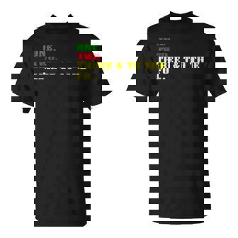 One Two Three And To The Fo オールドスクール ラッパー ヒップホップ Tシャツ - Kawaiitshirt