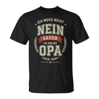 Opa Geburtstag Geschenk Opapruch Lustig Opa T-Shirt - Geschenkecke