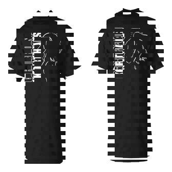Orgulloso Griffon Korthals Perfil De Raza De Perro Amante De Los Perros Camiseta unisex - Regaloses
